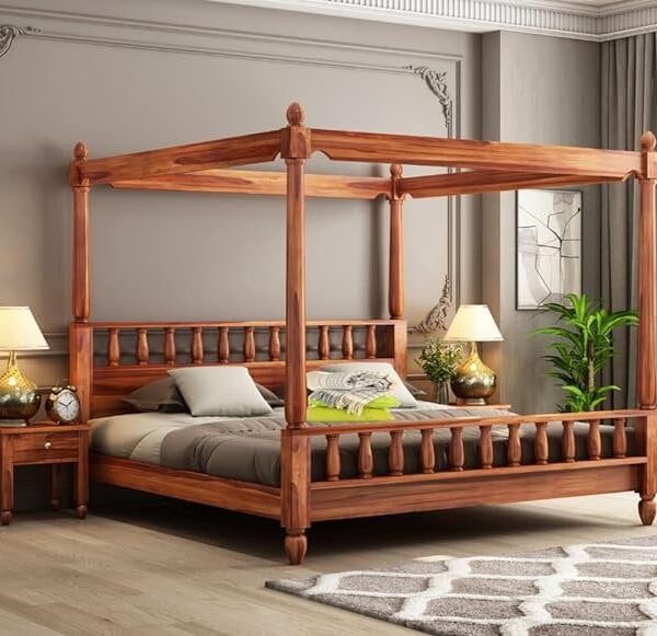 Dreamland Sheesham Wood Poster Bed