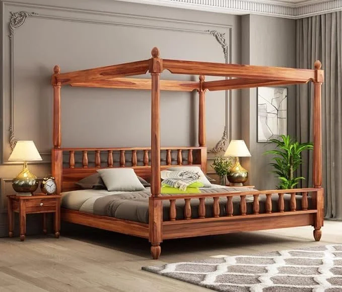 Dreamland Sheesham Wood Poster Bed