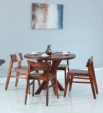 Camelot Sheesham Solid Wood 4 Seater Dining Set