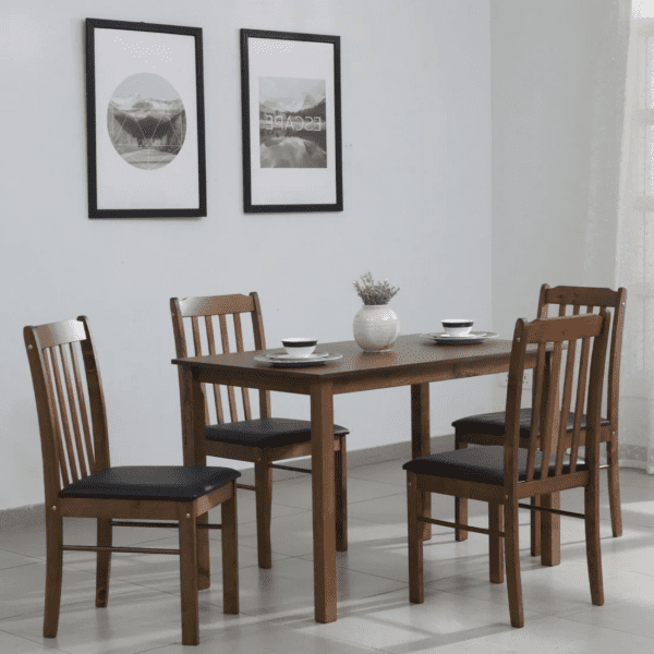 Royal Sheesham Solid Wood 4 Seater Dining Set