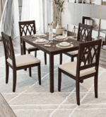 Minto Sheesham Wood 4 Seater Dining Set