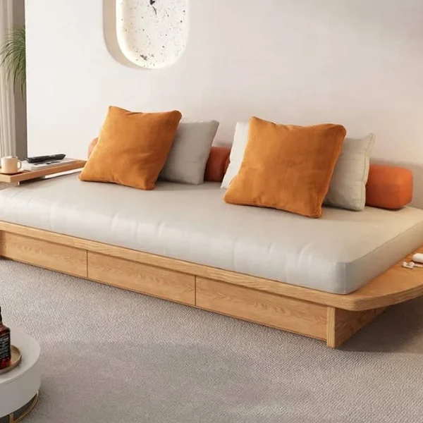 Luxury Wooden Sofa With Storage | Latest Wooden Sofa Set Design