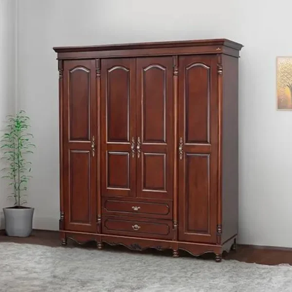 Cosmo Lauren 4 Door Wardrobe Without Mirror